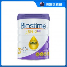 【澳洲直邮包邮】Biostime 合生元 婴儿金装羊奶粉3段 800克/罐（1-3岁适用）【奶粉订单身份证必须上传】